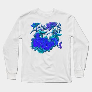 Floral Motif Remake Long Sleeve T-Shirt